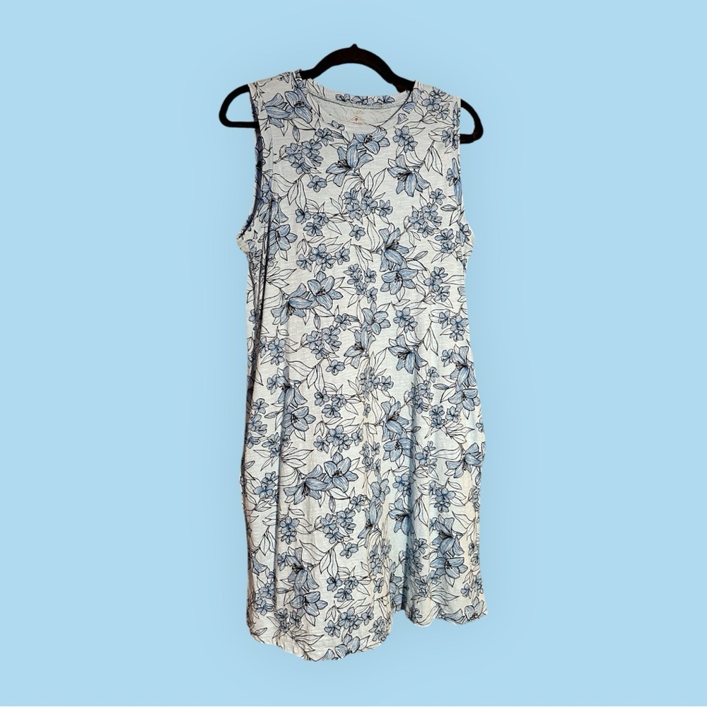 St. John's Bay co cotton sleeveless dress